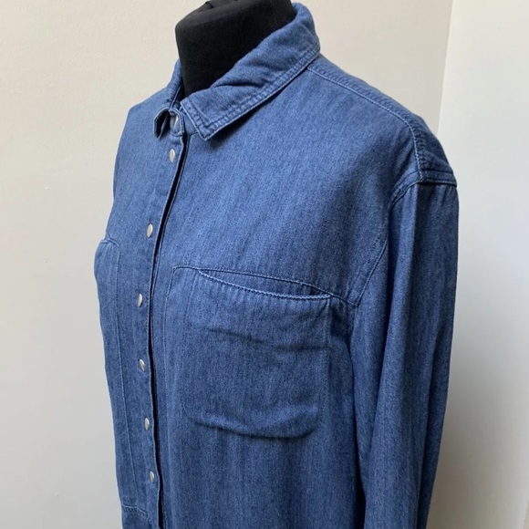Warehouse ware denim dress size 12 - Picture 3 of 5